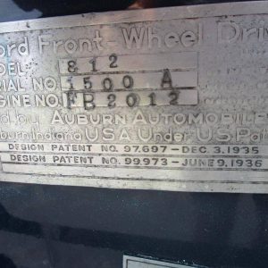 1936 Cord Westchester Sedan